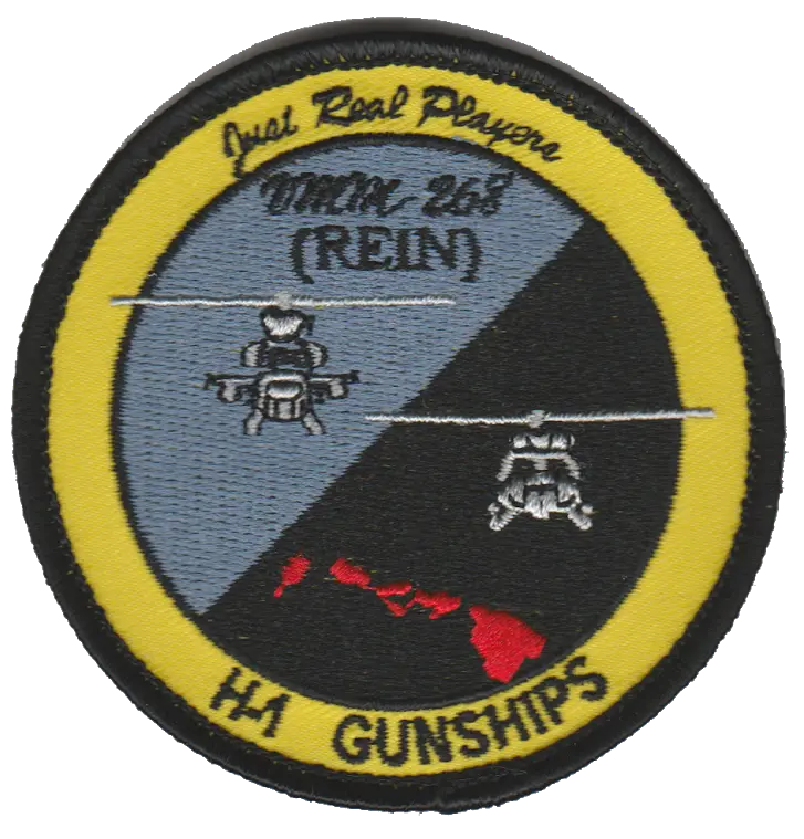 Official Vmm-268 Red Dragons Skid Det Patch 1