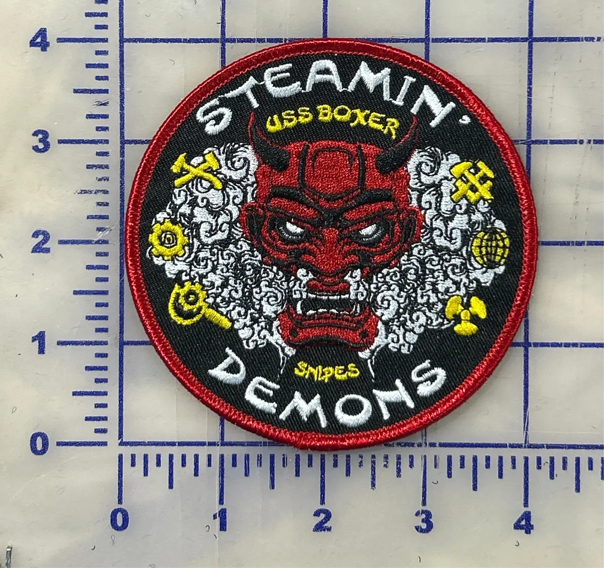 Official Uss Boxer Steamin' Demons Snipes Patch 1