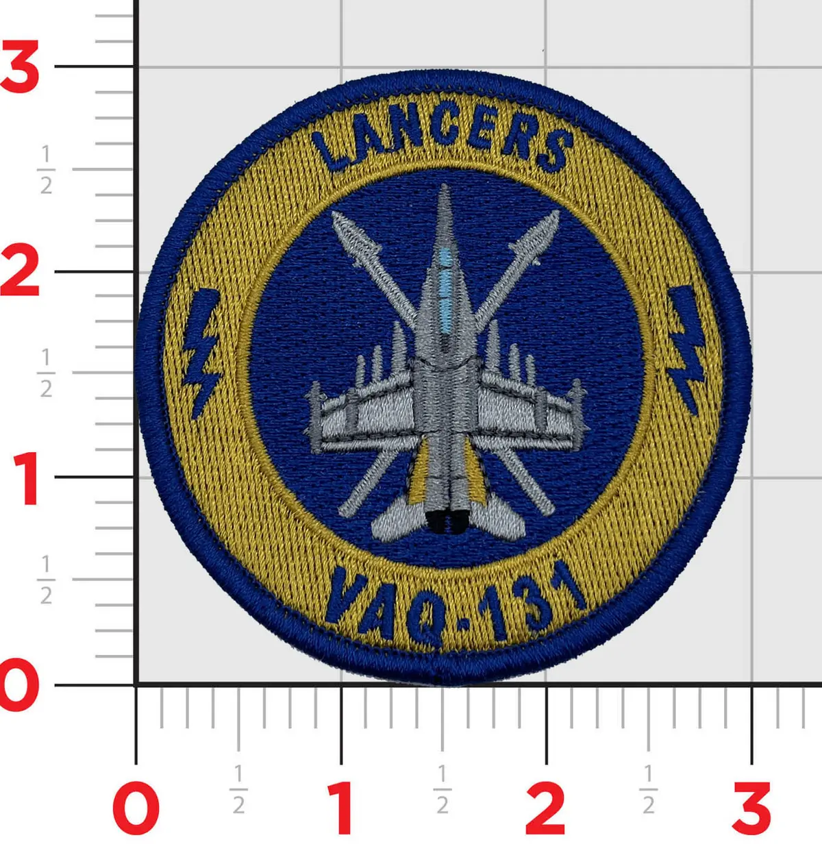Official Vaq-131 Lancers Ea-18 Shoulder Patch 1