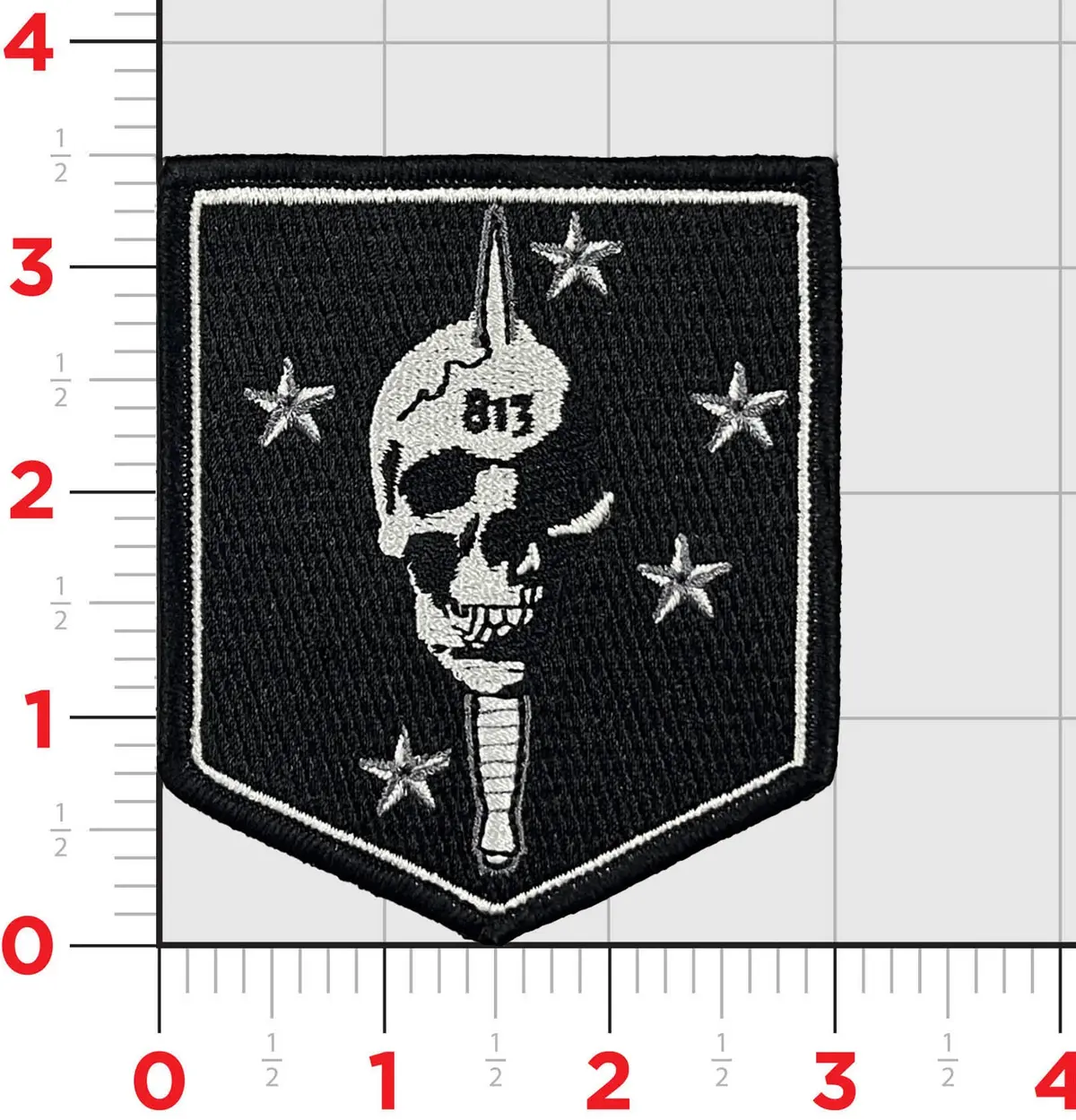 Official Raider Company C 813 Cryptic Patches 1