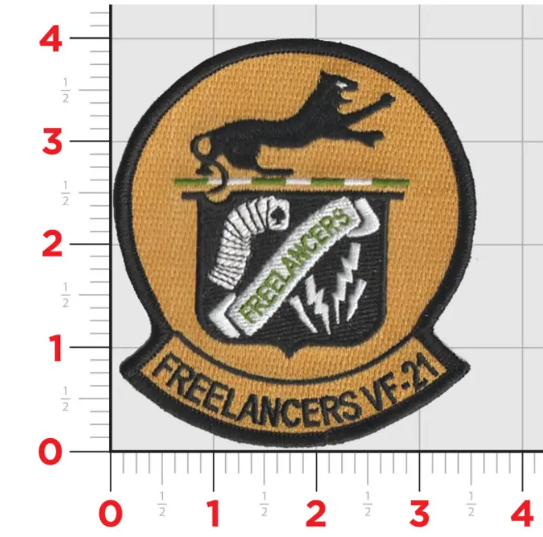Officially Licensed Us Navy Vf-21 Freelancers Patch 1