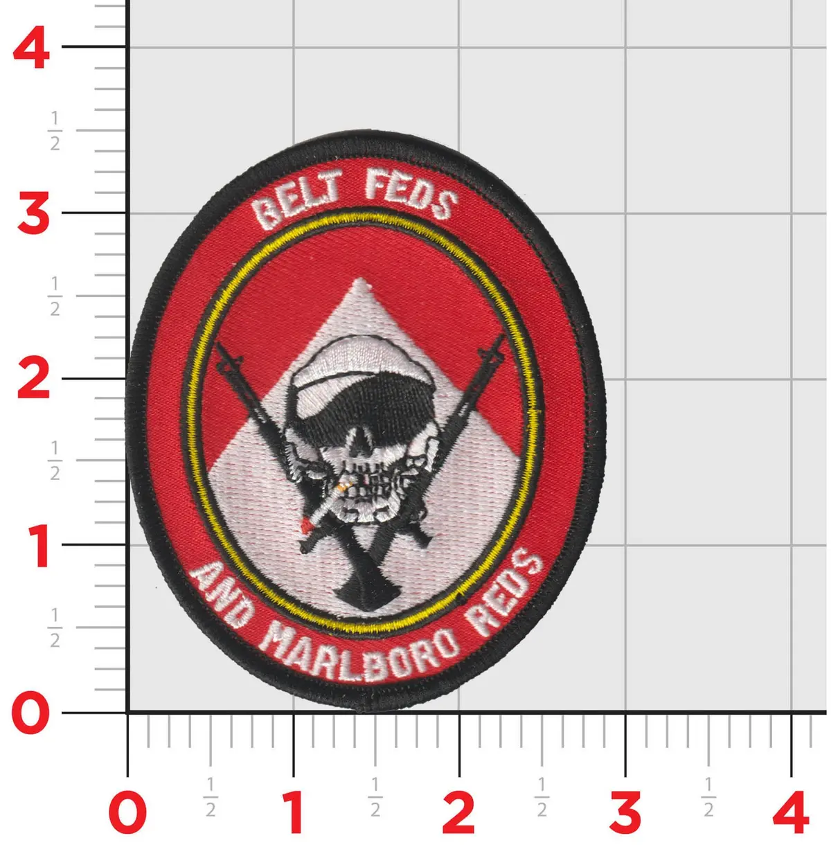 Belt Feds And Marlboro Reds Patch 1