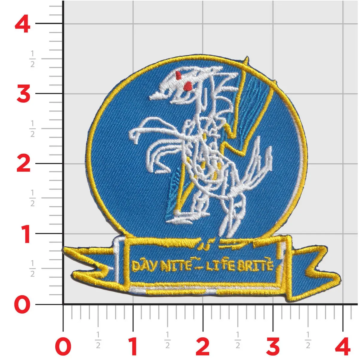 Official Hsc-14 Chargers Shoulder Patch 1