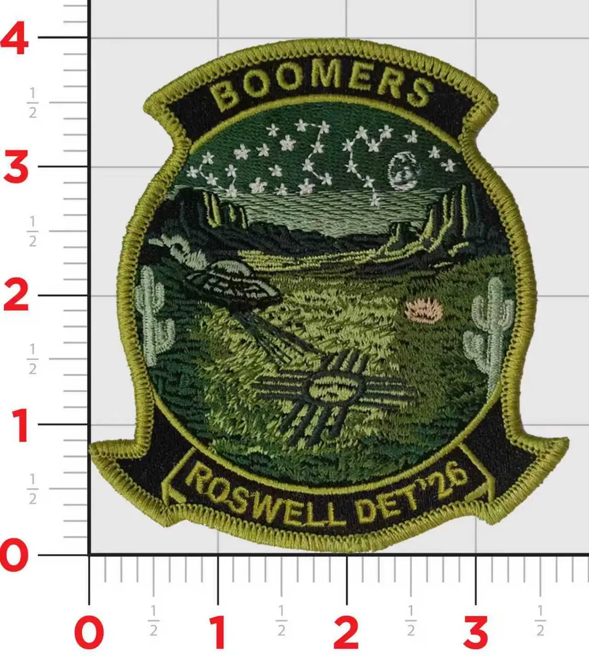 Official Vt-27 Boomers Roswell Det 2026 Squadron Patch 1