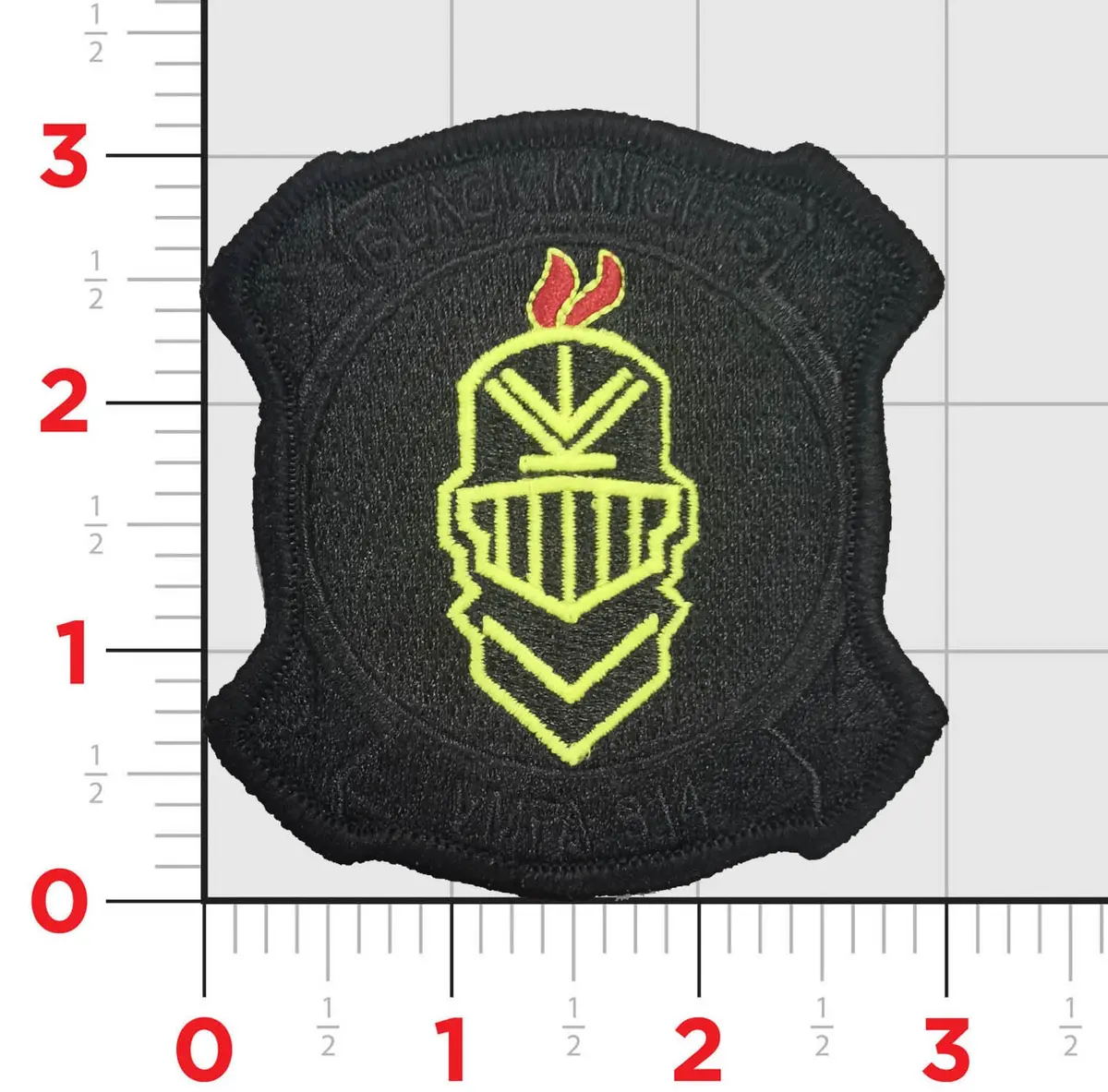 Officially Licensed Usmc Vmfa-314 Black Knights Glow Squadron Patch 1