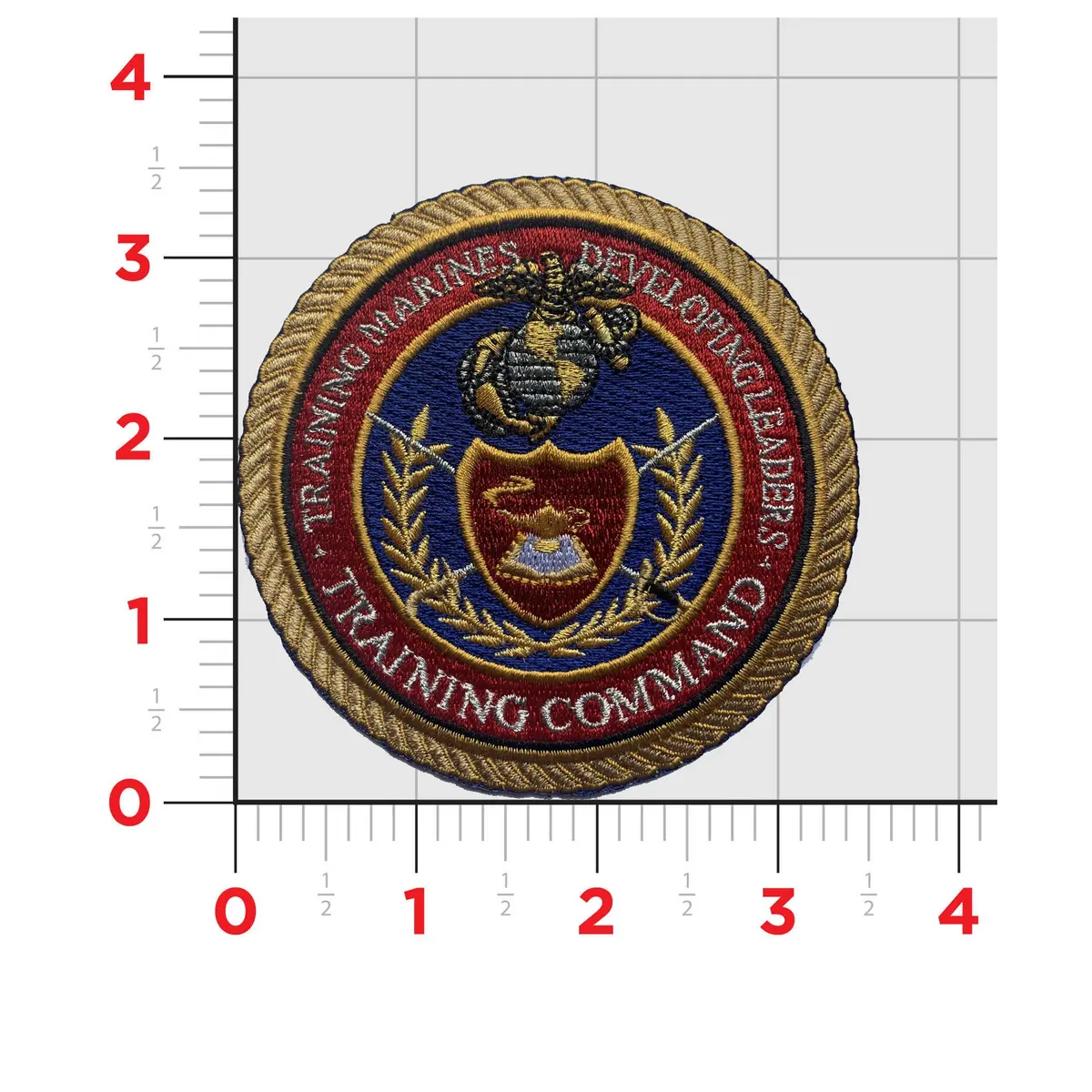 Officially Licensed Usmc Training Command Patches 1