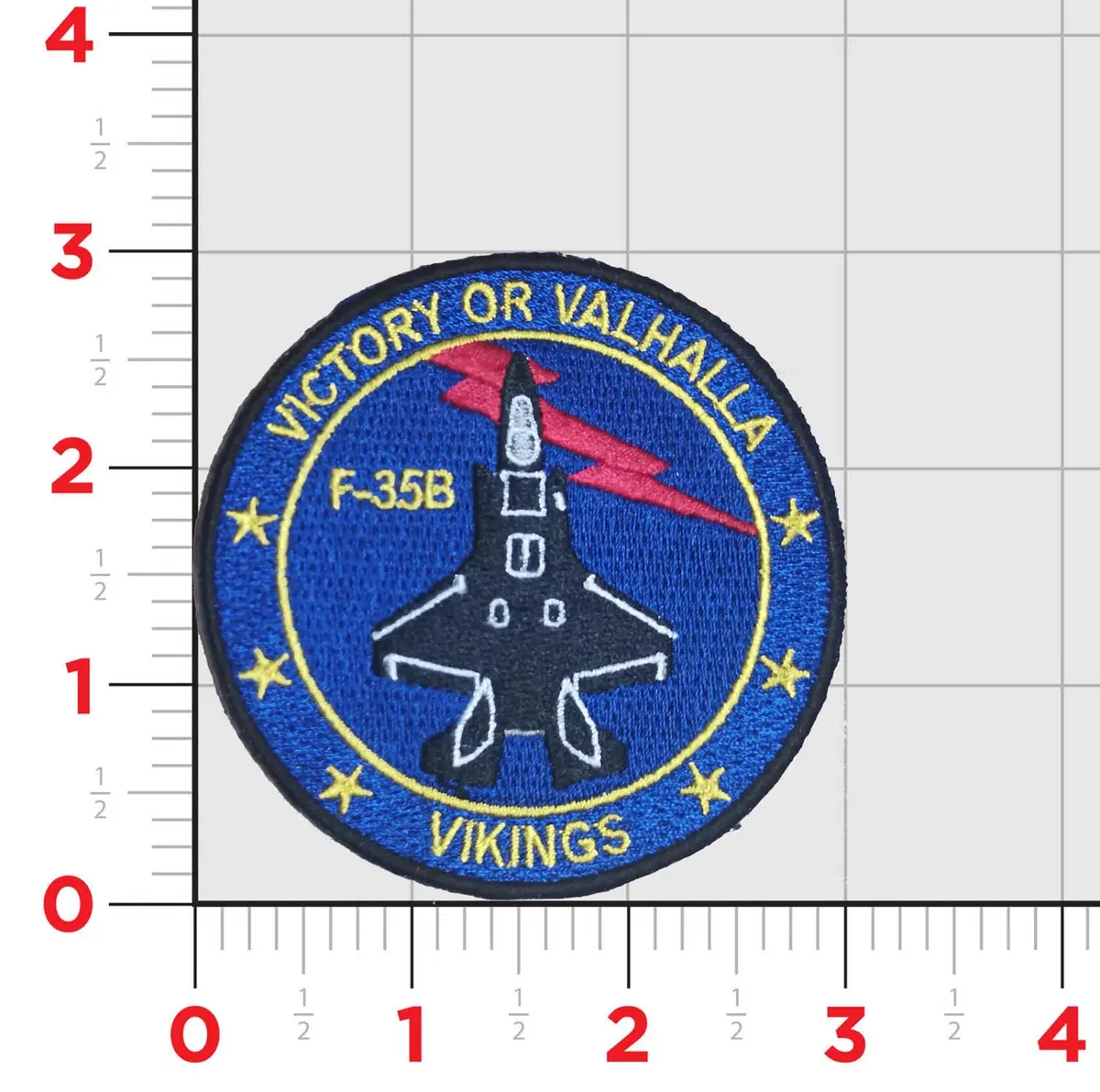 Official Vmfa-225 Vikings Shoulder Patches 1