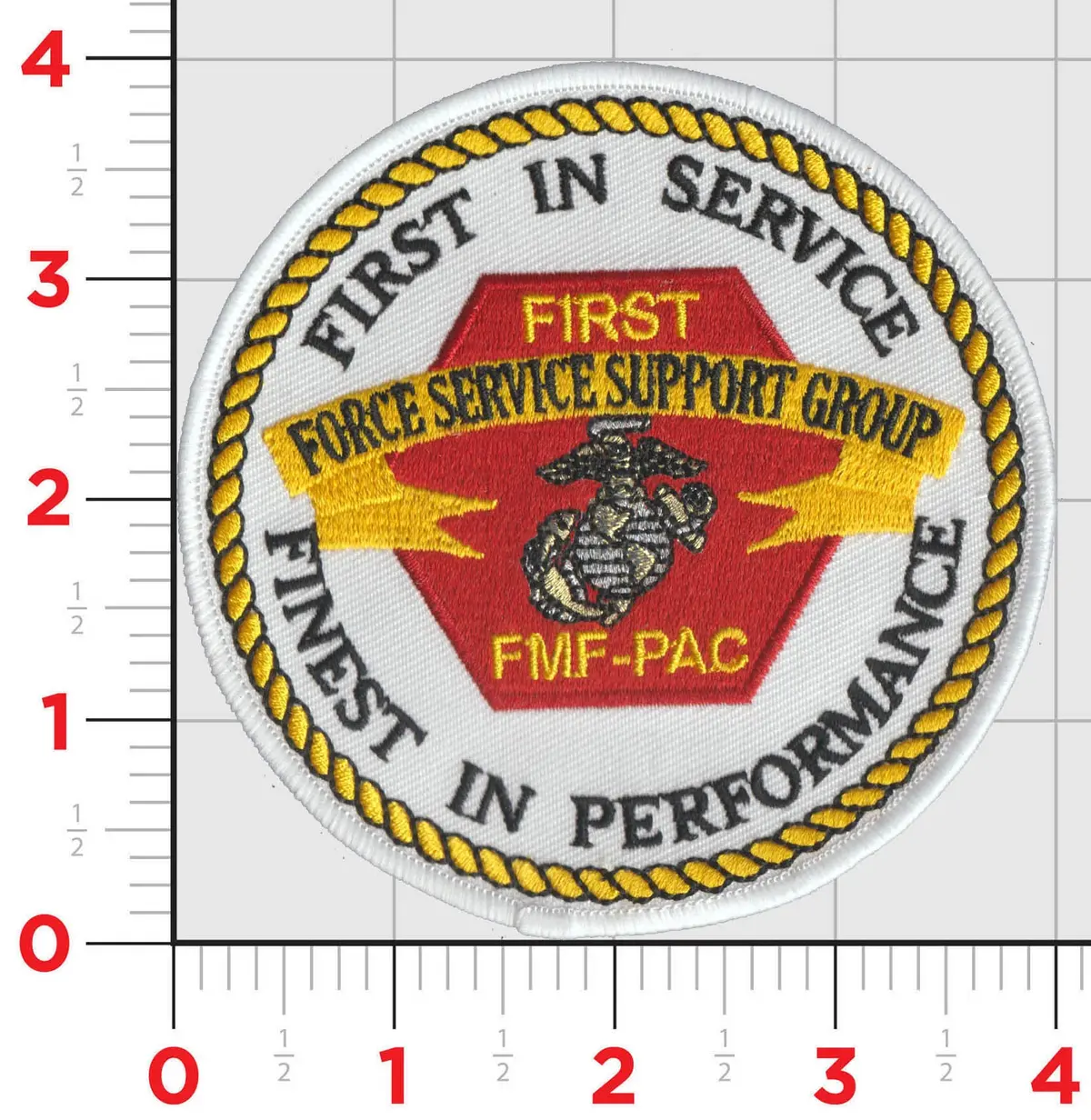 Officially Licensed Usmc 1St Fssg Force Service Support Group Patch 1