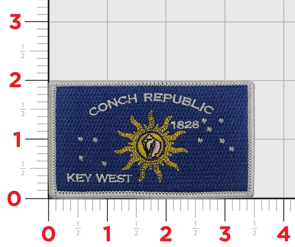 Key West Conch Republic Flag Patch 1