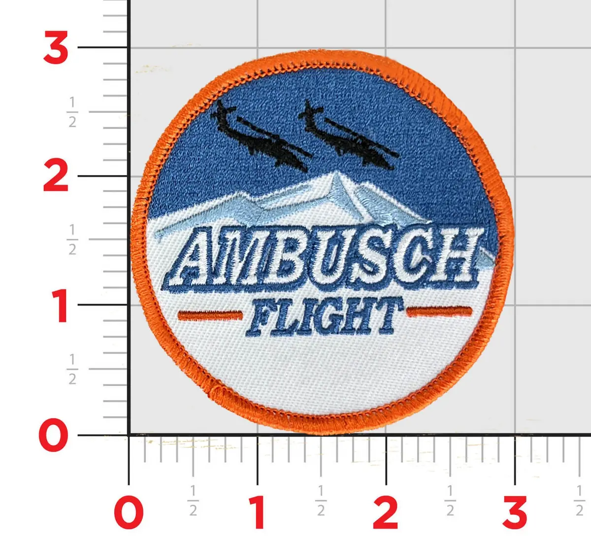 Official Hsm-74 Swamp Fox Ambusch Shoulder Patch 1