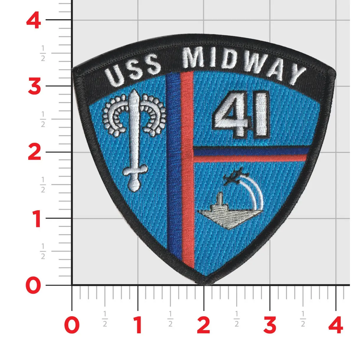 Uss Midway Cv-41 Patch 1
