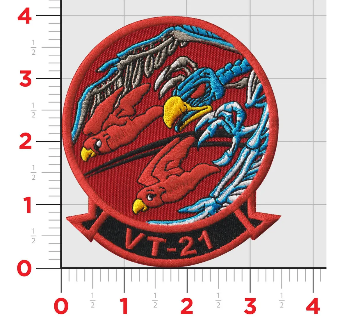 Vt-21 Redhawks Bones Patch 1