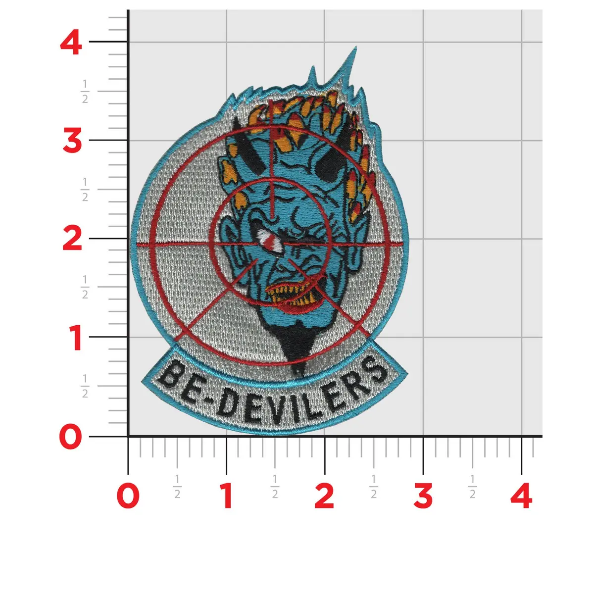 Officially Licensed Us Navy Vf-74 Be-Devilers Squadron Patch 1