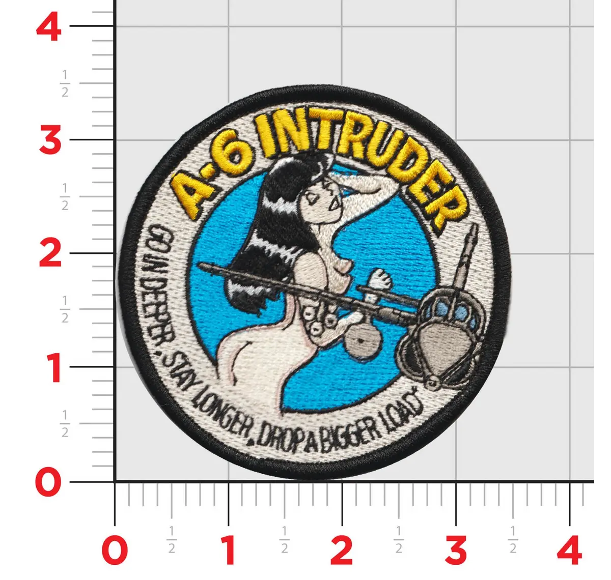 A-6 Intruder Deeper Longer Bigger Patch 1