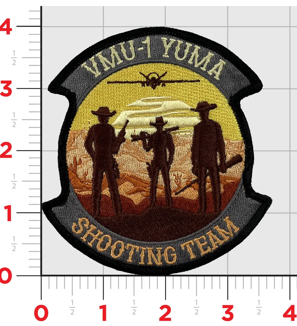 Official Vmu-1 Watchdogs Shooting Team Patch 1