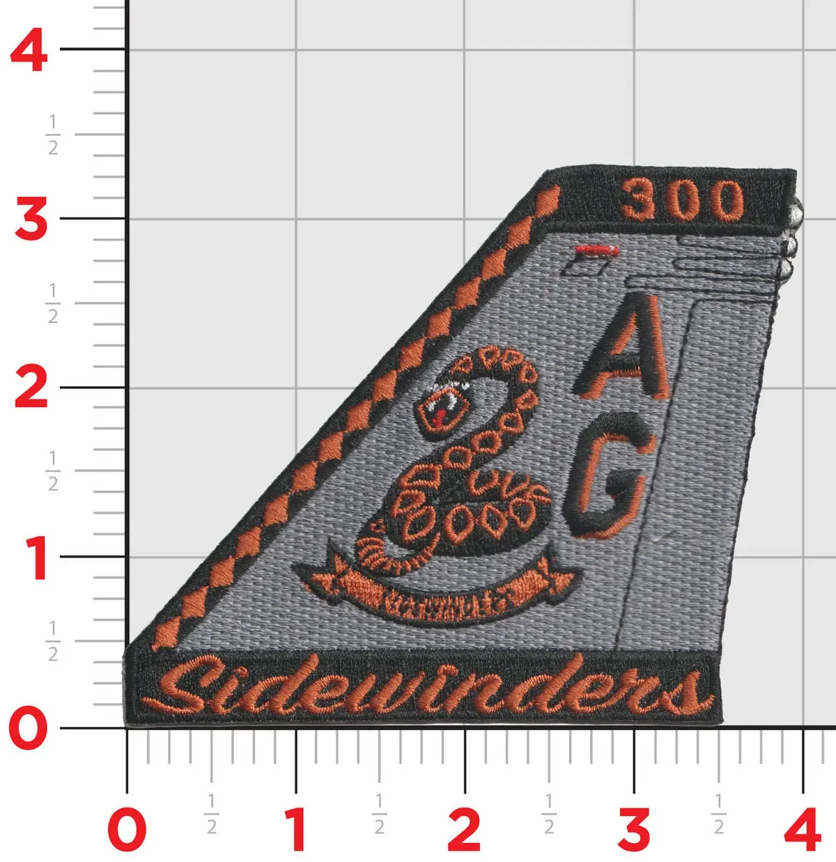 Official Us Navy Vfa-86 Sidewinders F-18 Tail Flash Patch 1