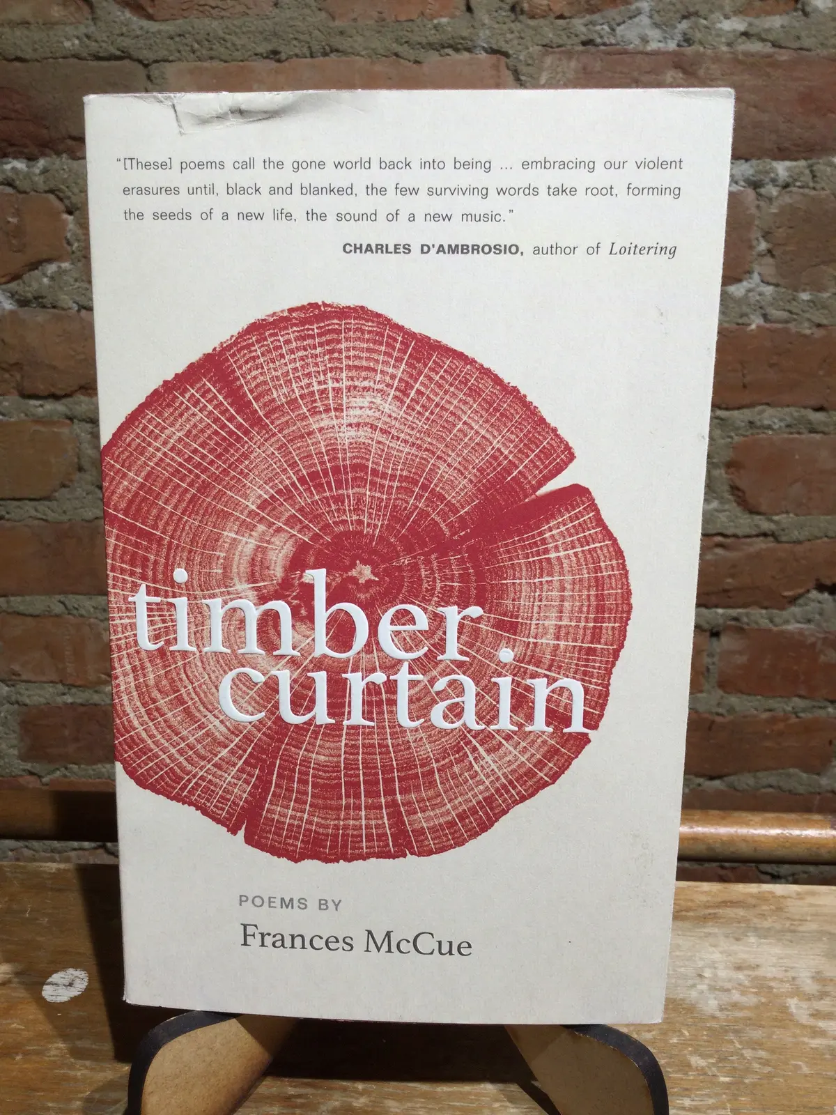 Mccue, Frances: Timber Curtain [Used Paperback] 1