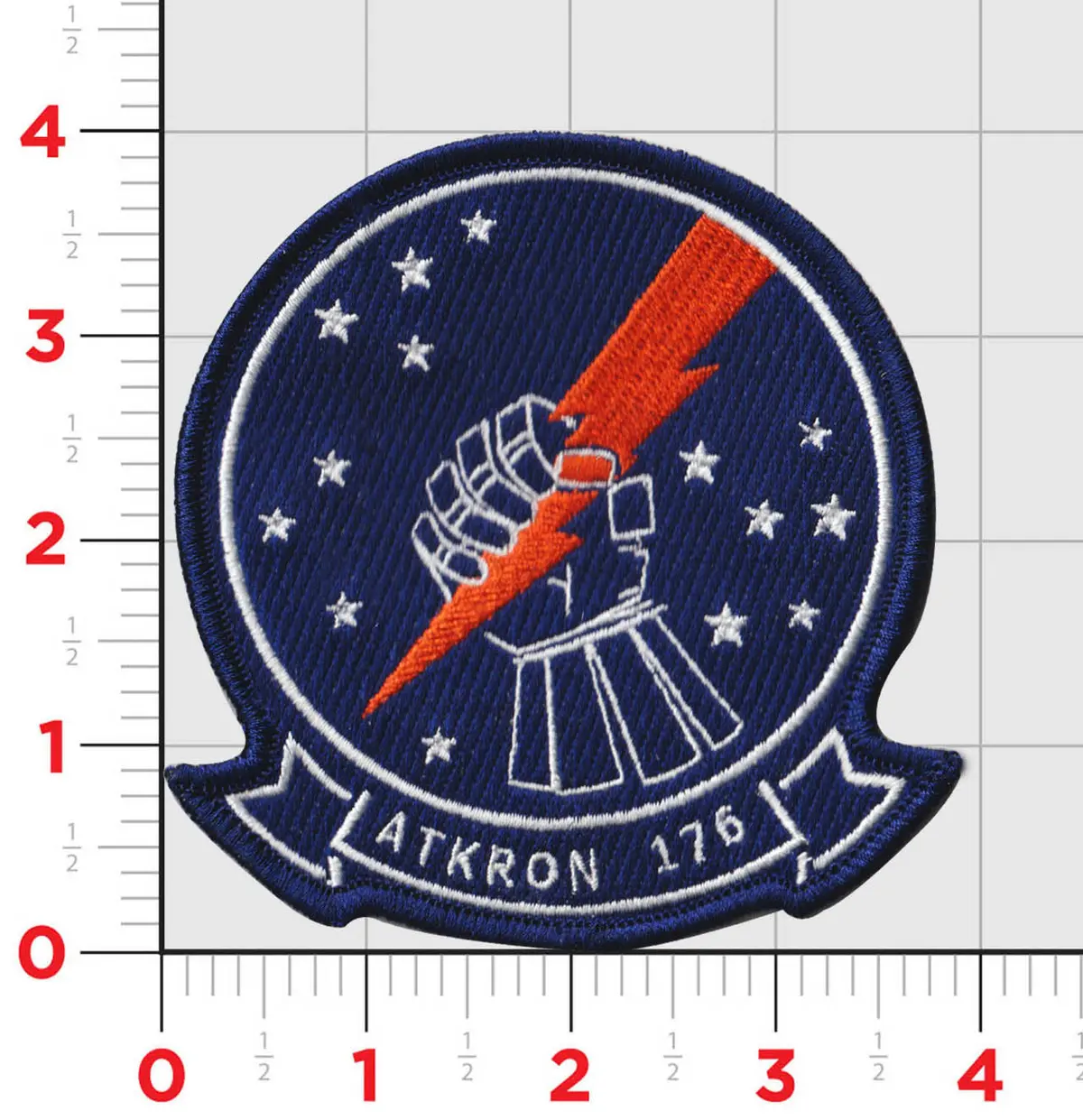 Officially Licensed Us Navy Va-176 Thunderbolts Patch 1