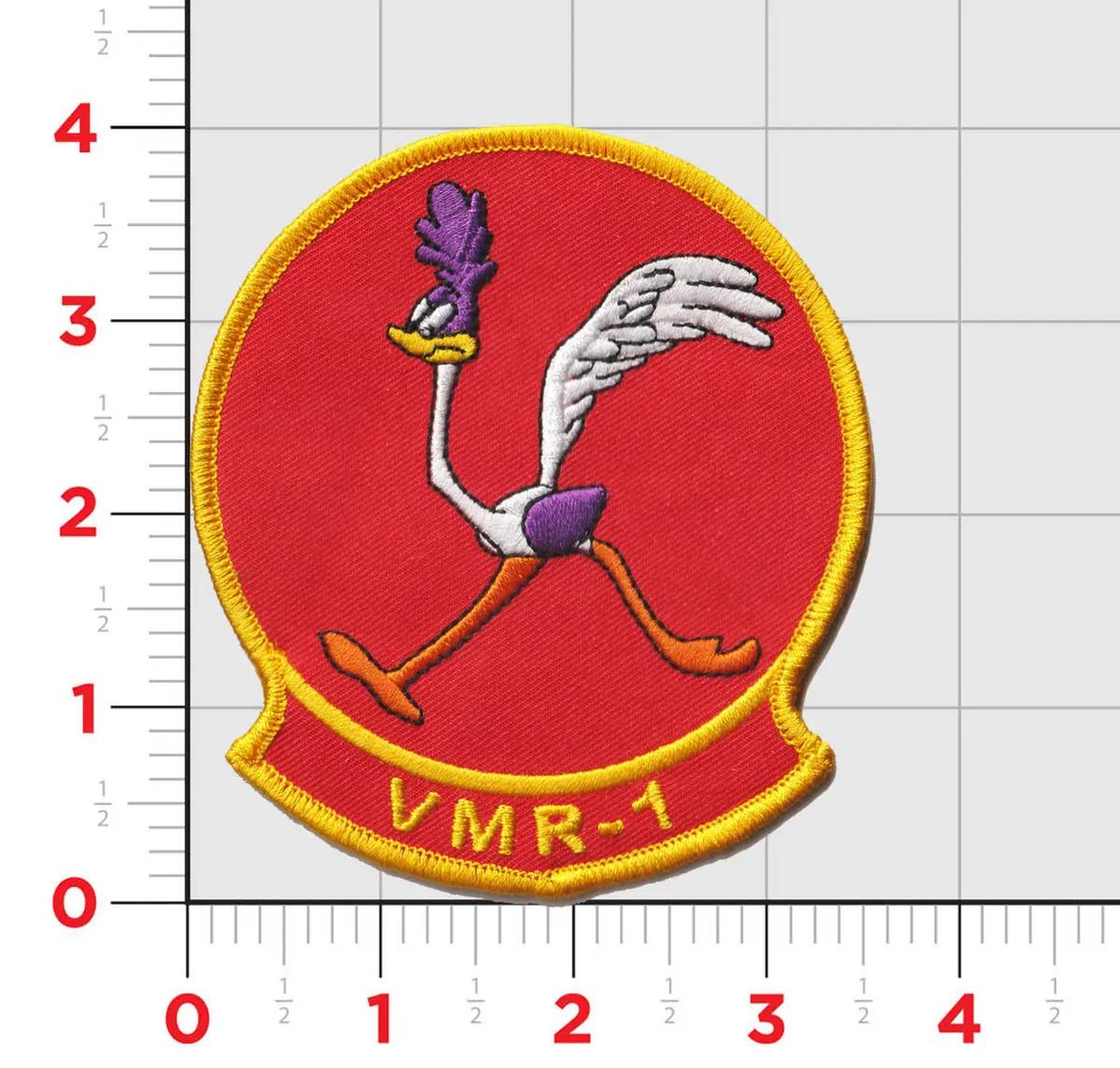 Officially Licensed Usmc Vmr-1 Squadron Patch 1