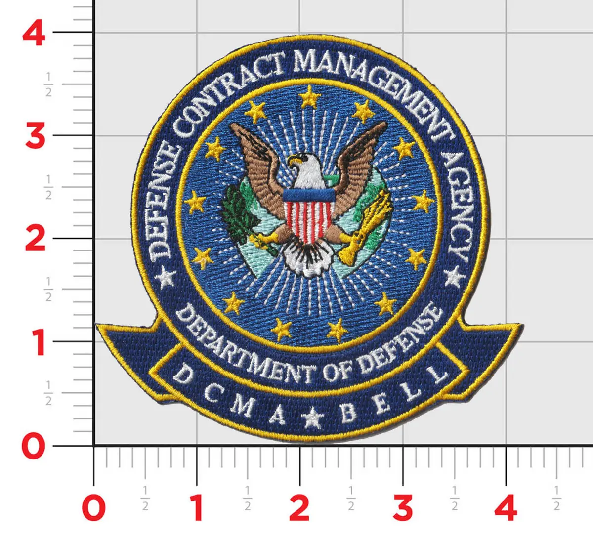 Dcma Defense Contract Management Agency Bell Amarillo Patches 1