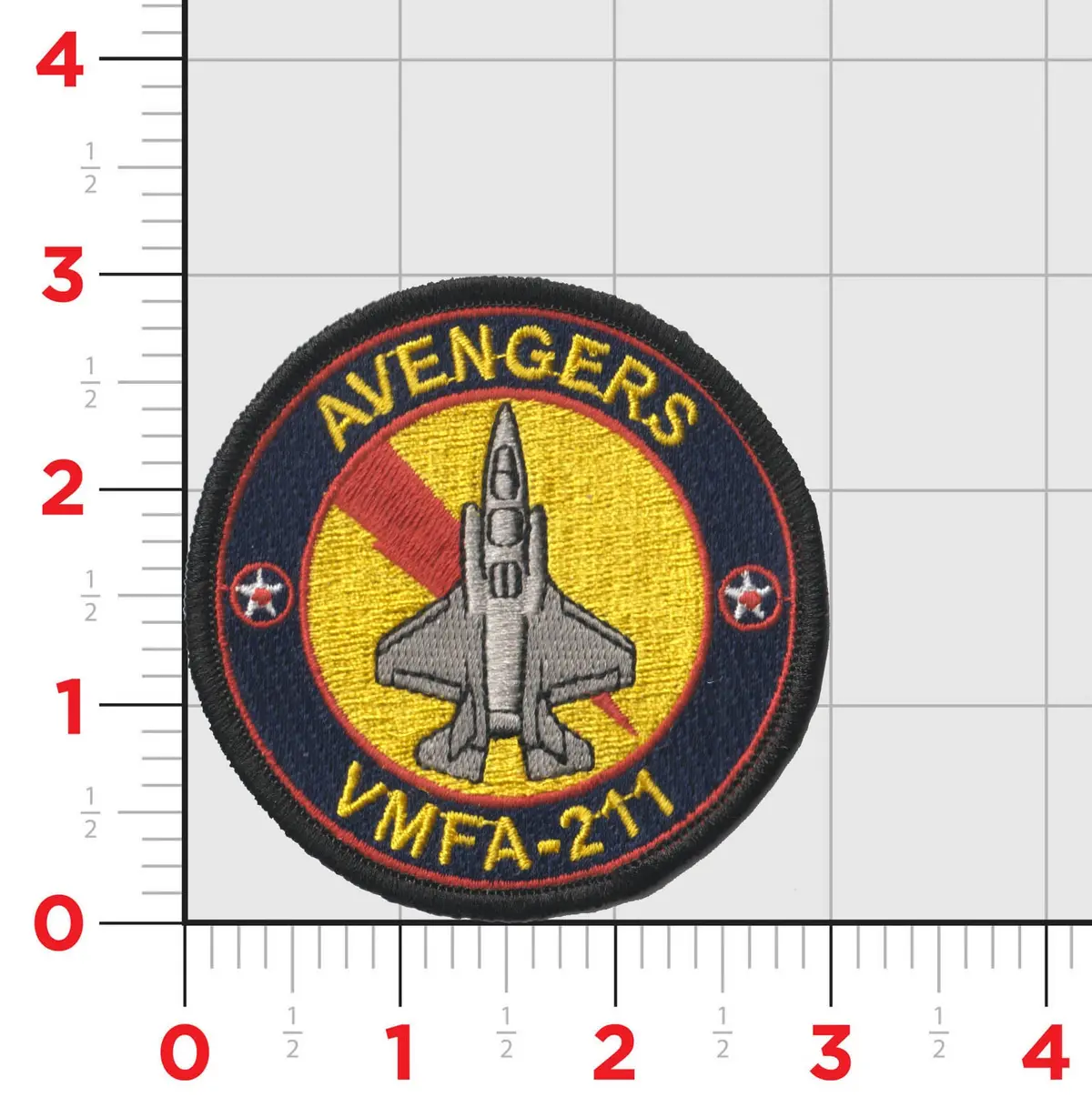 Official Vmfa-211 Wake Island Avengers Shoulder Patch 1