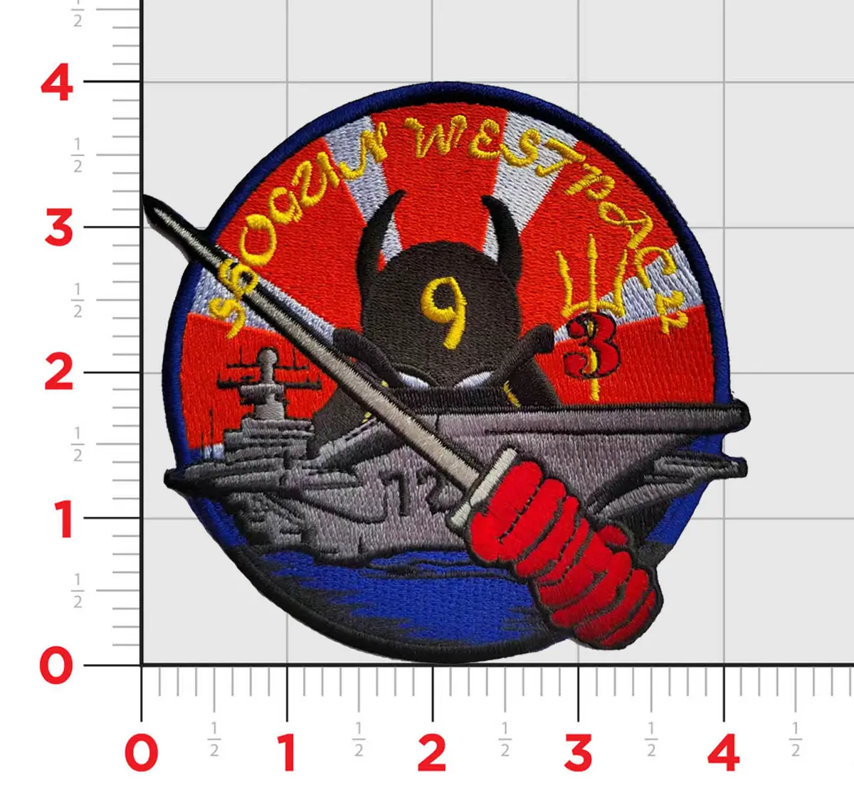 Vfa-41 Shogun Westpac 2022 Cruise Patch 1