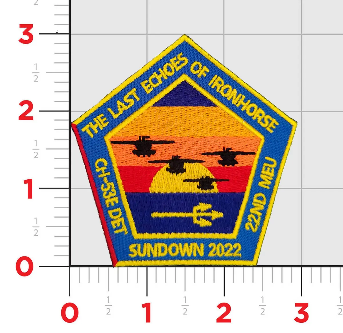 Official Hmh-461 Ironhorse Sundown 2022 Patch 1