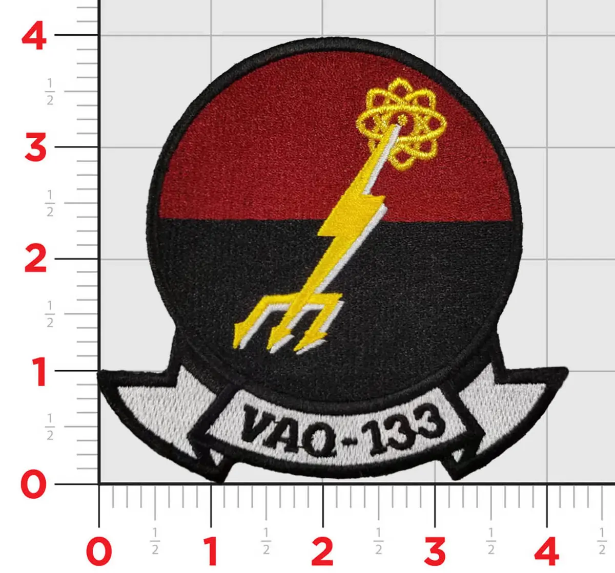 Officially Licensed Us Navy Vaq-133 Wizards Throwback Squadron Patches 1