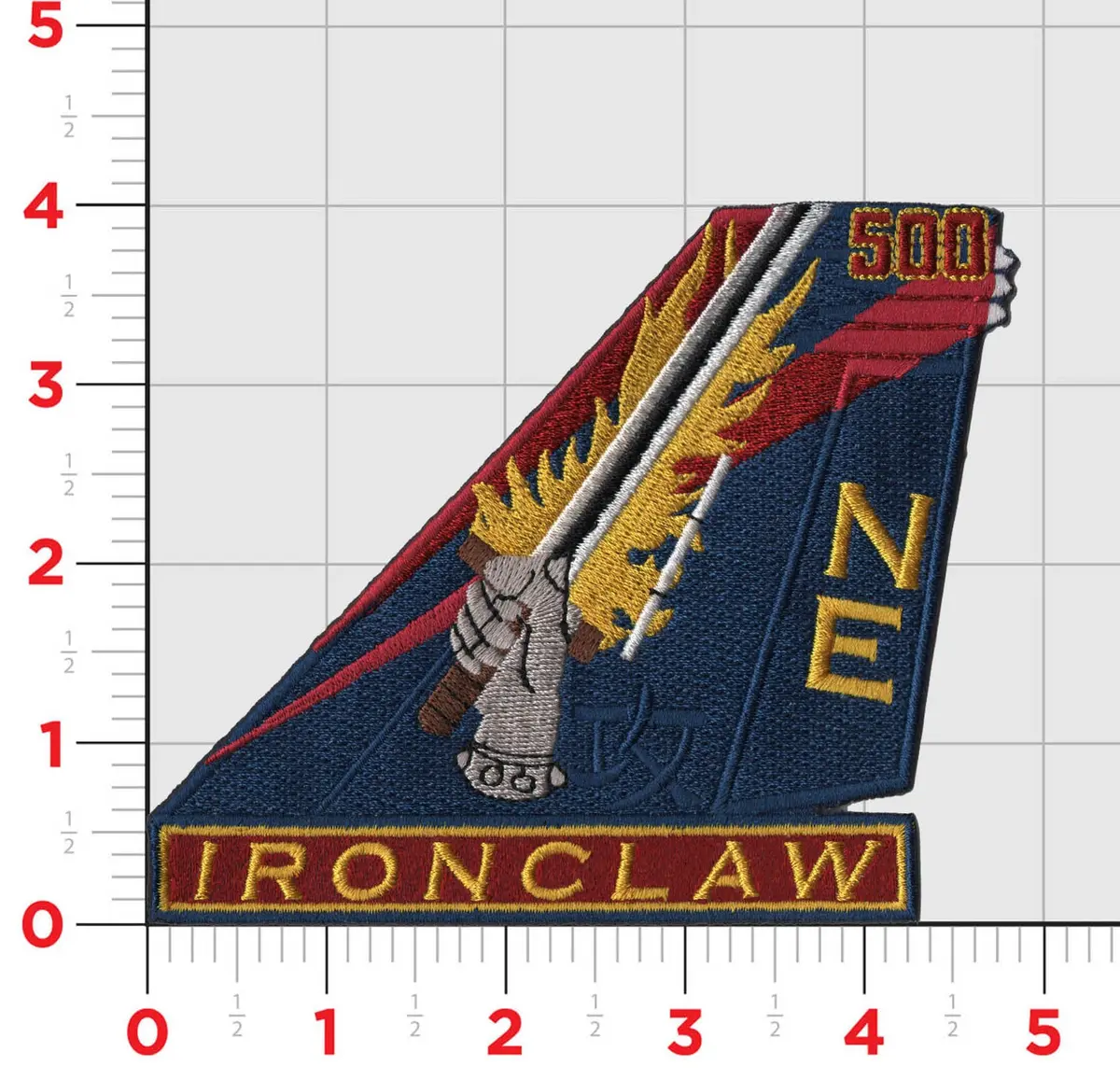 Official Vaq-136 Gauntlets Ironclaw Tail Flash Patch 1