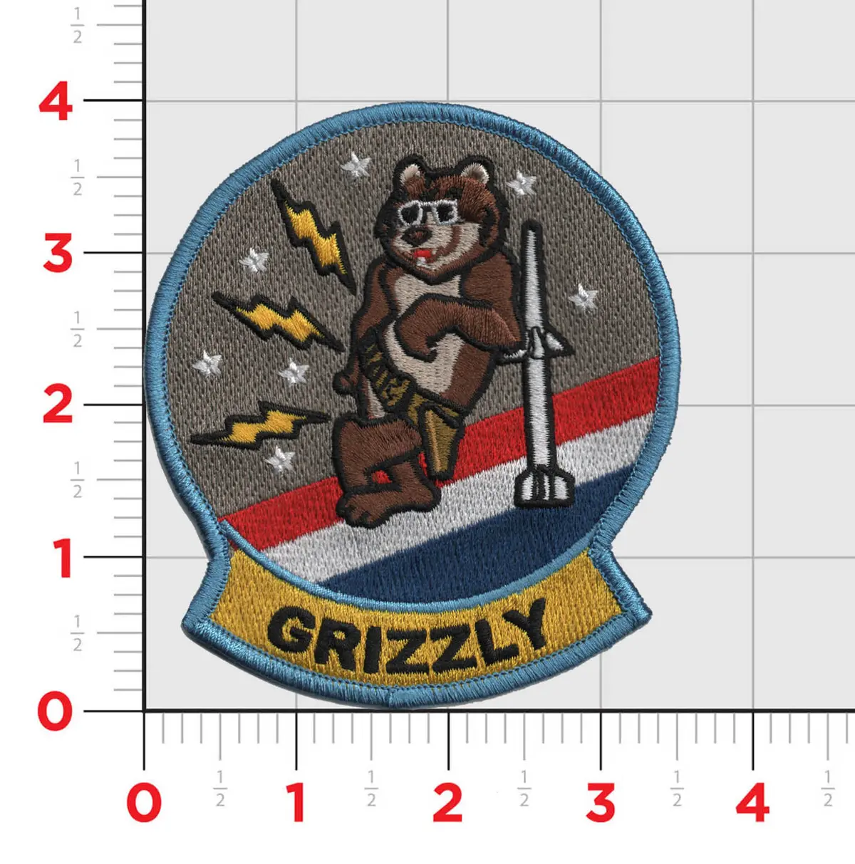 Ea-18 Grizzly Shoulder Patch 1