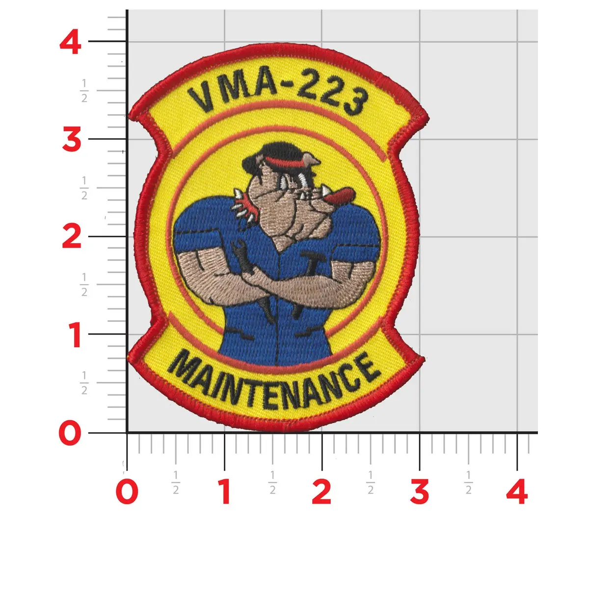 Vma-223 Bulldogs Maintenance Patch 1