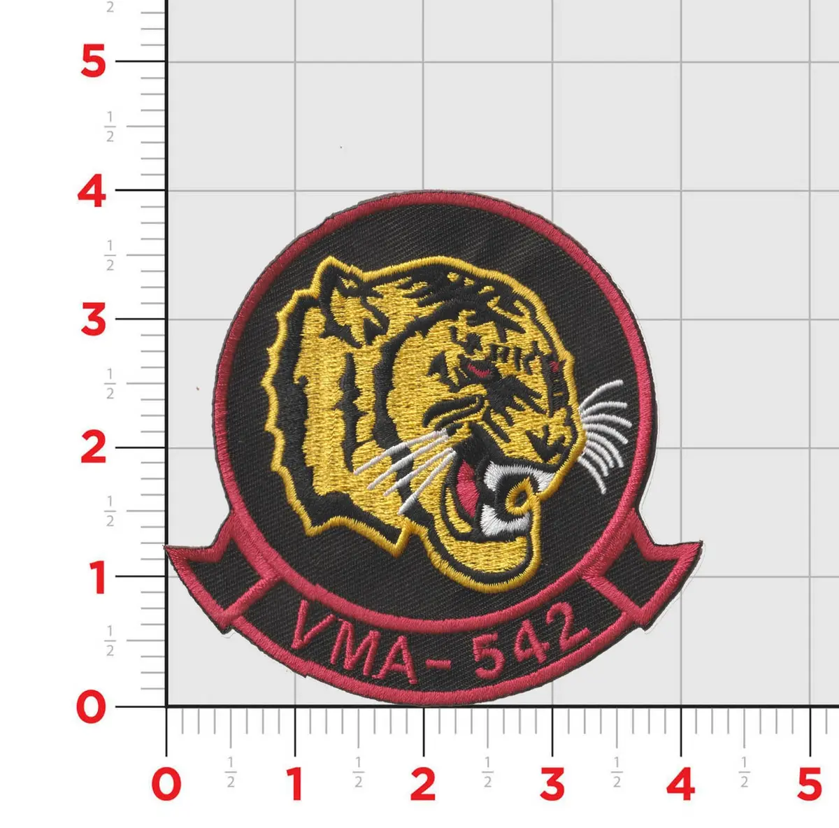 Officially Licensed Usmc Vma-542 Tigers Squadron Patch 1