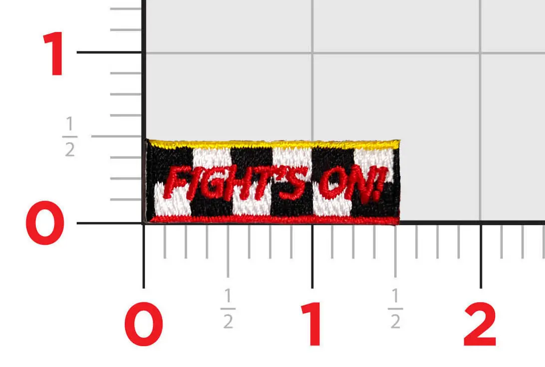 Official Vmfa-312 Checkerboards Fight's On Tab Patch 1