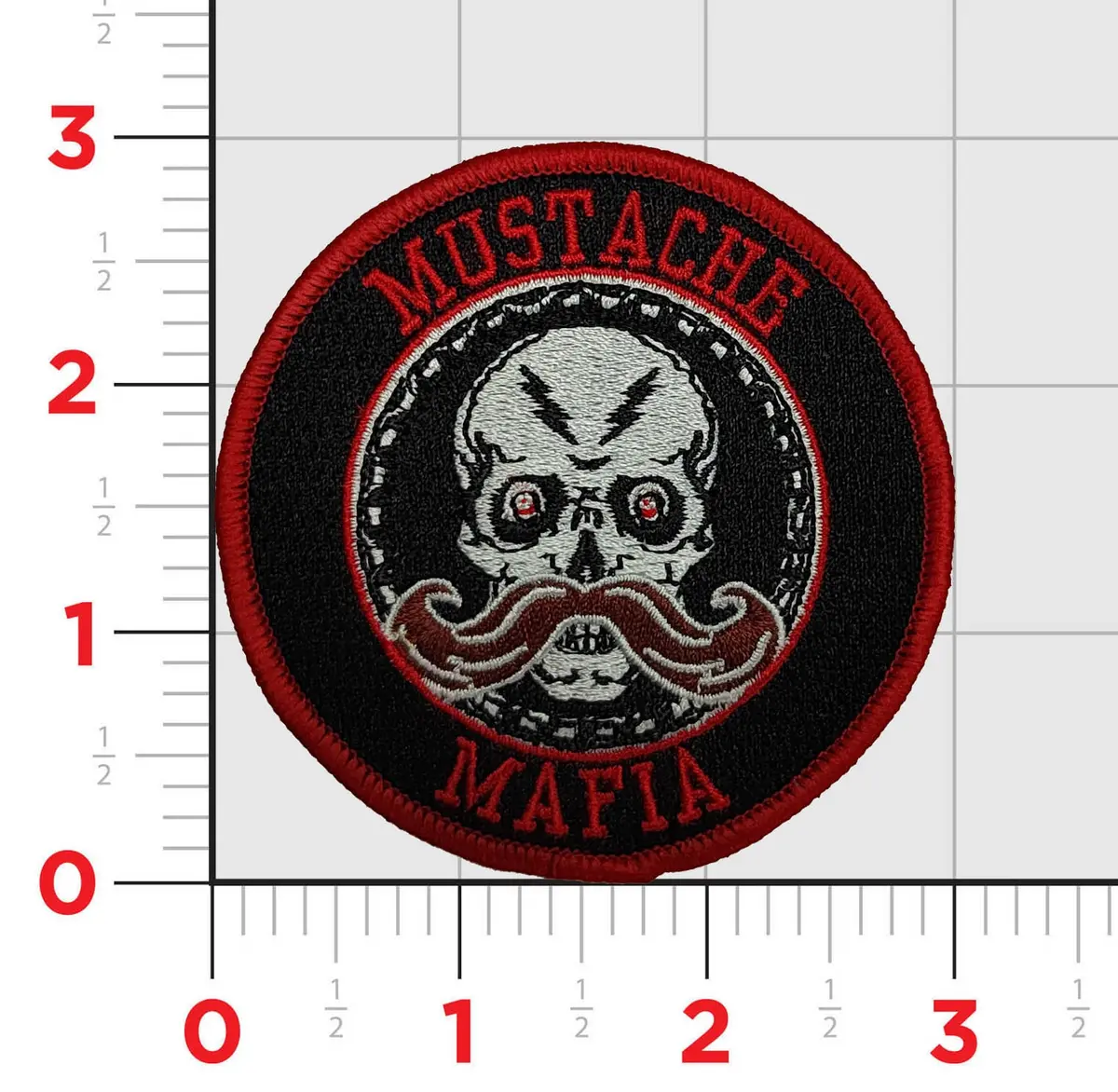 Mustache Mafia Patches 1