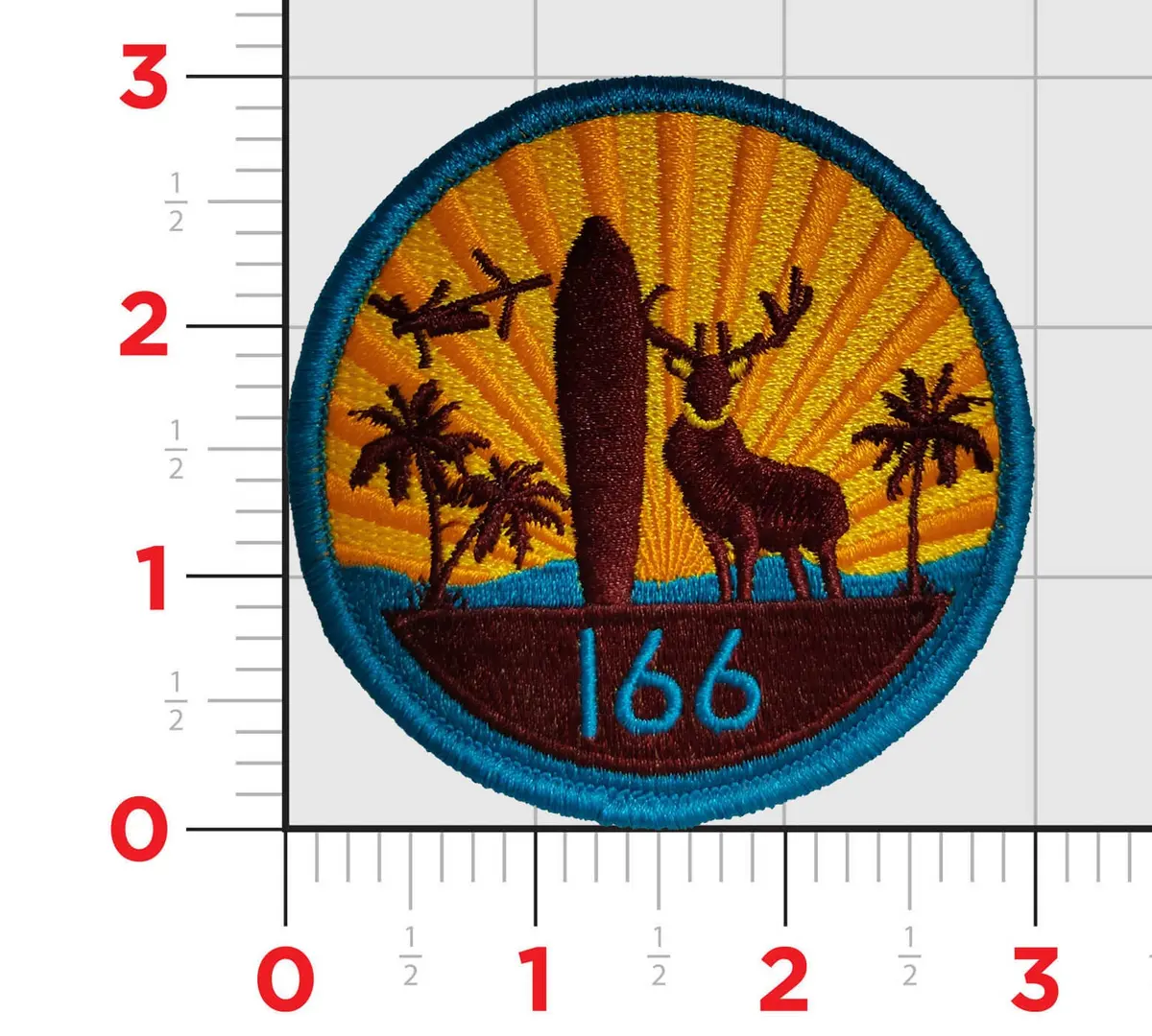 Official Vmm-166 Seaelks Shoulder Patch 1