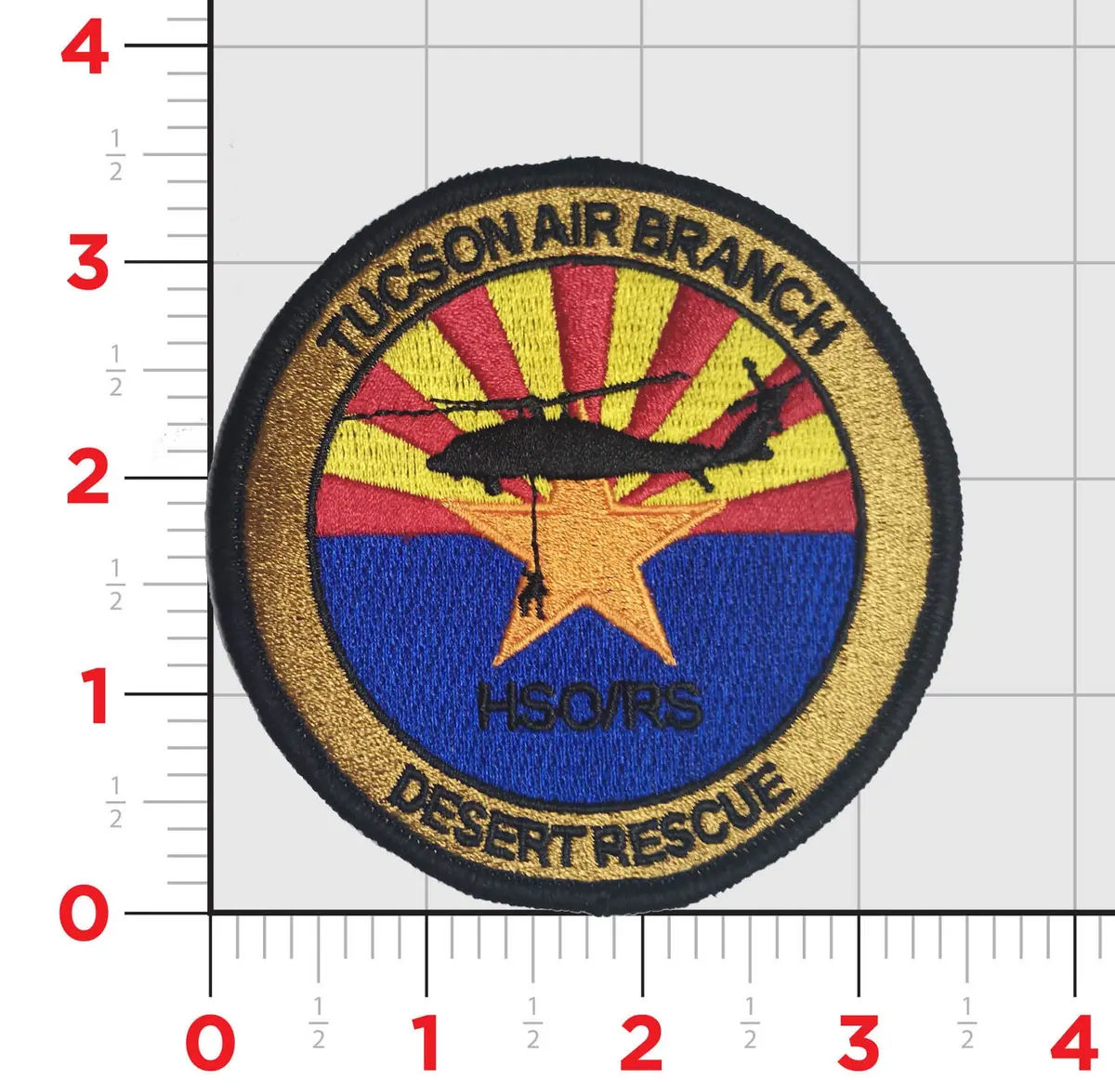 Us Customs And Border Protection Cbp Tucson Air Branch Desert Rescue Patches 1