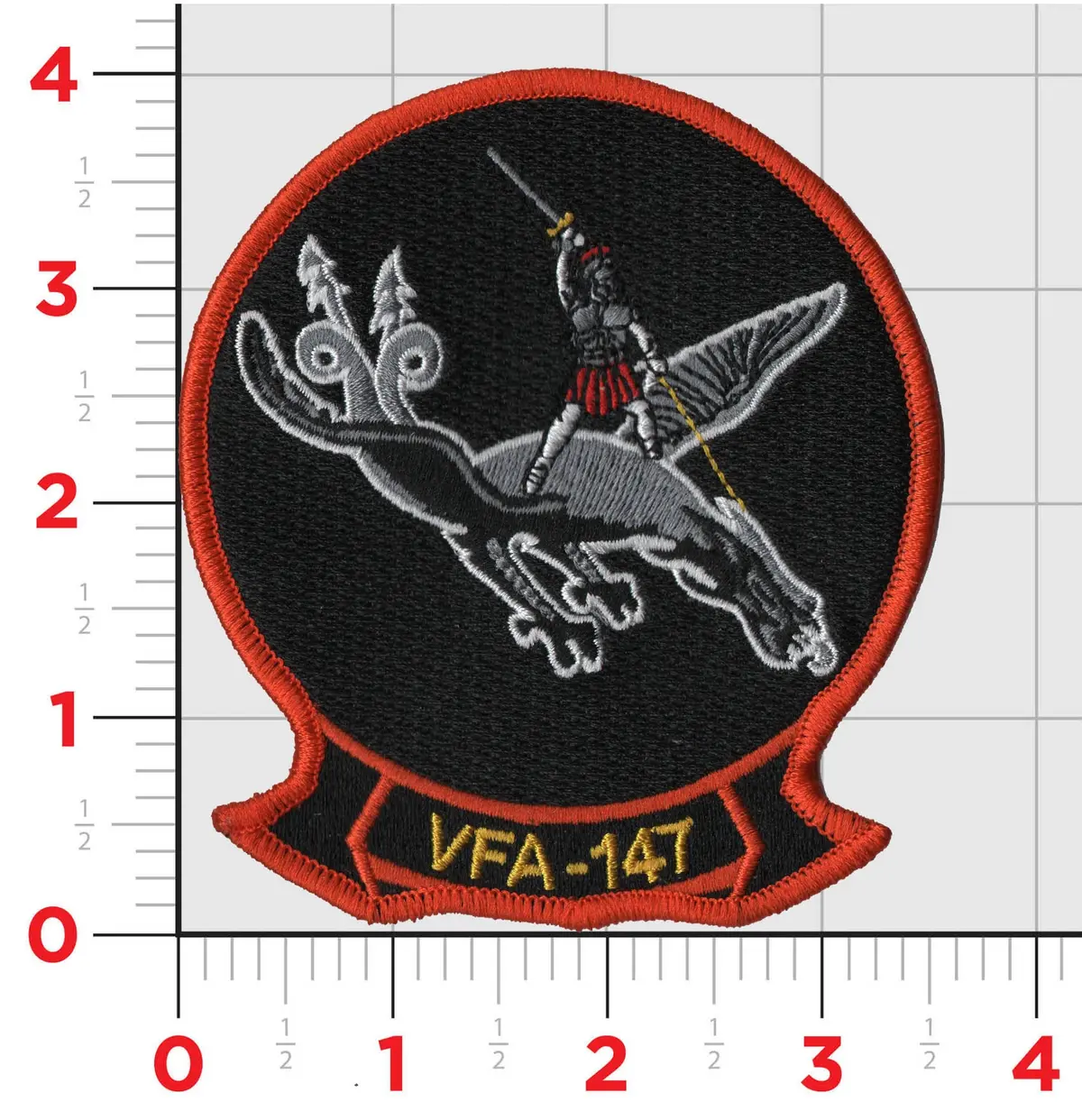 Officially Licensed Us Navy Vfa-147 Argonauts Throwback Squadron Patch 1