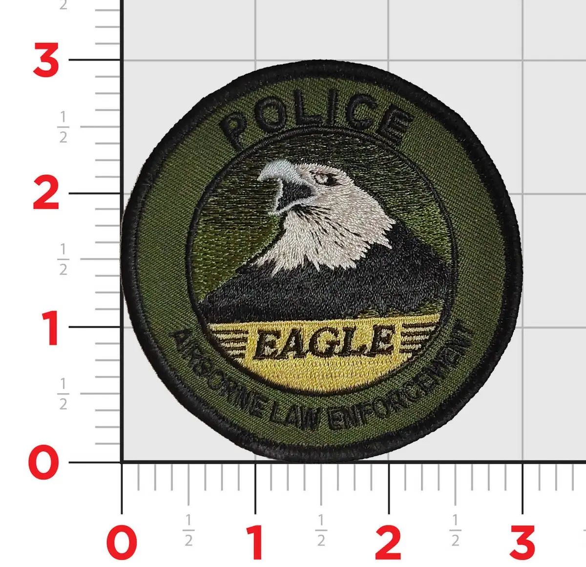 Official Pomona Pd Air Unit Shoulder Patch 1