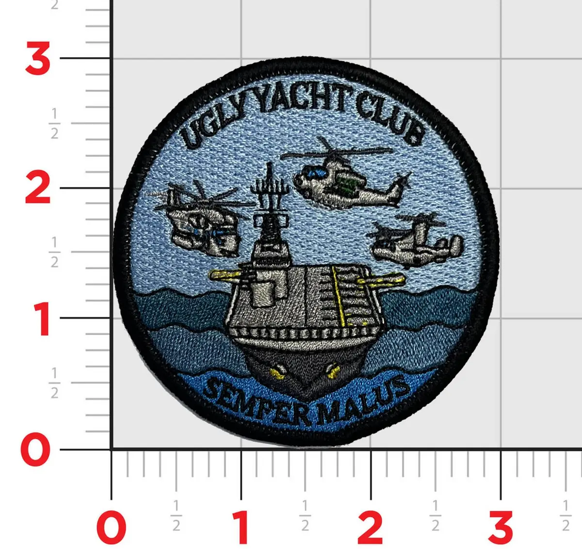 Official Vmm-362 Ugly Yacht Club Shoulder Patch 1