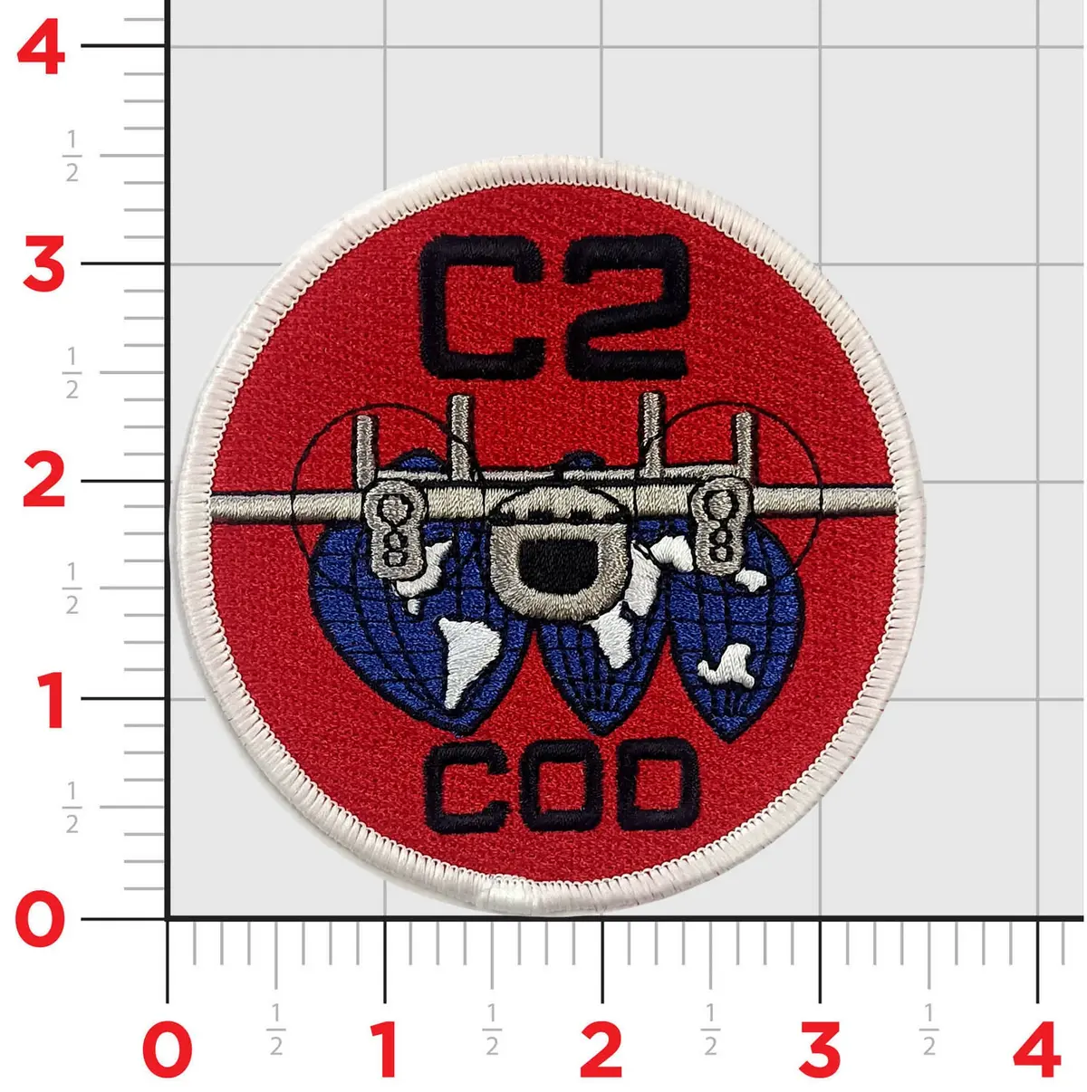 Official C-2 Cod Throwback Patch 1