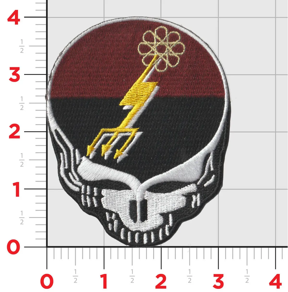 Official Vaq-133 Wizards Dead Head Squadron Patches 1