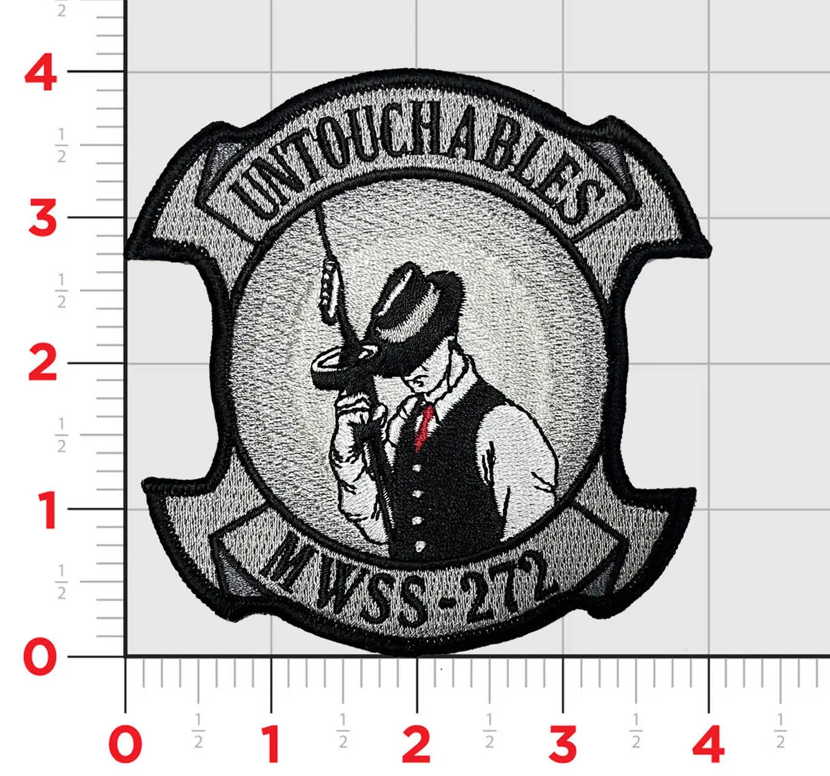 Officially Licensed Mwss-272 Untouchables 2022 Patches 1