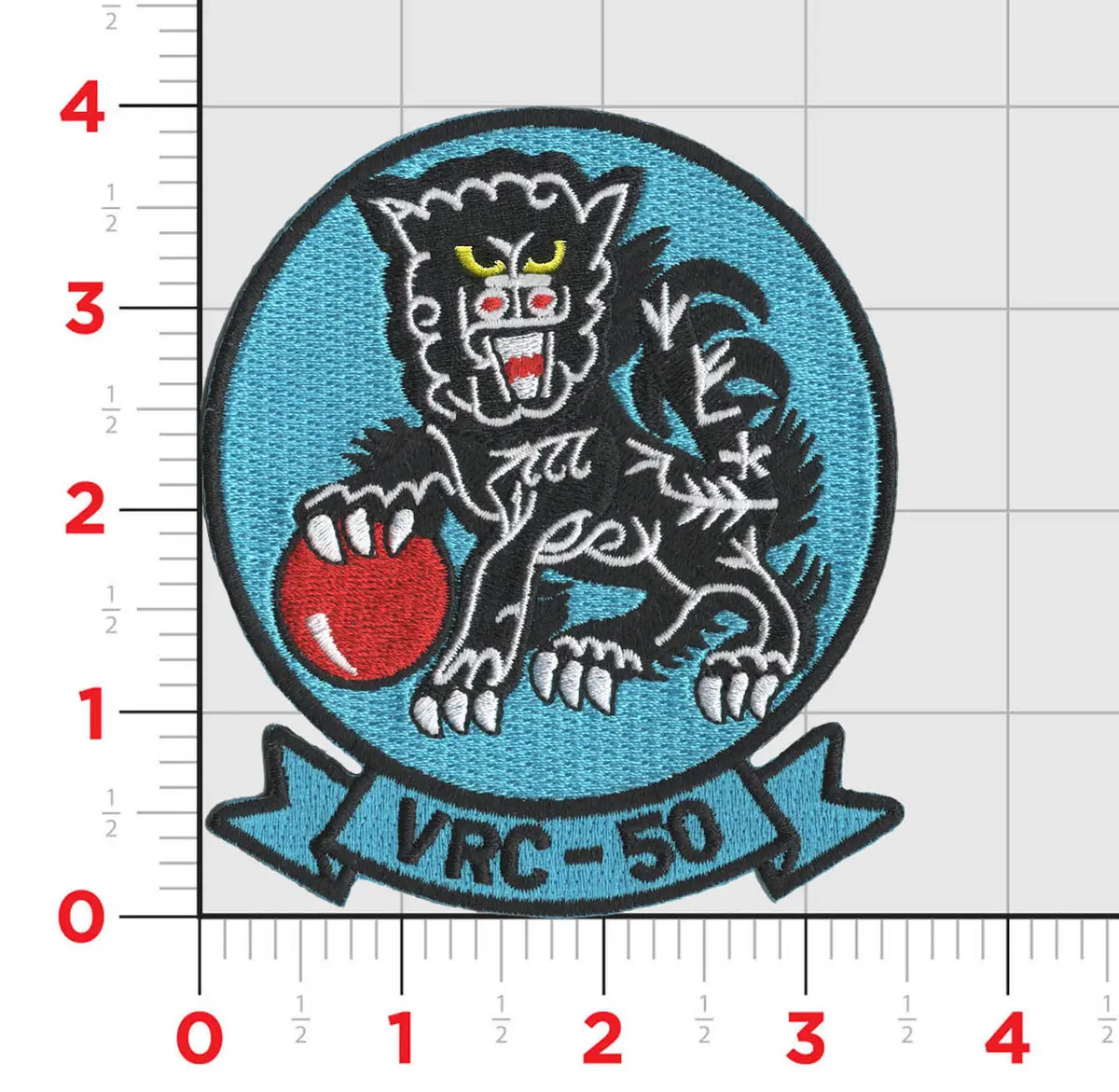 Officially Licensed Us Navy Vrc-50 Foo Dogs Squadron Patch 1