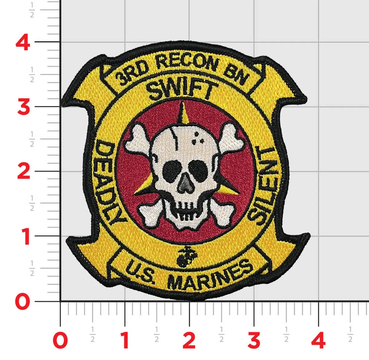 Officially Licensed Usmc 3Rd Recon Patches 1