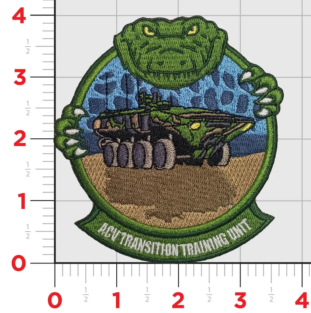 Official Acv Transition Training Unit Gator Patch 1
