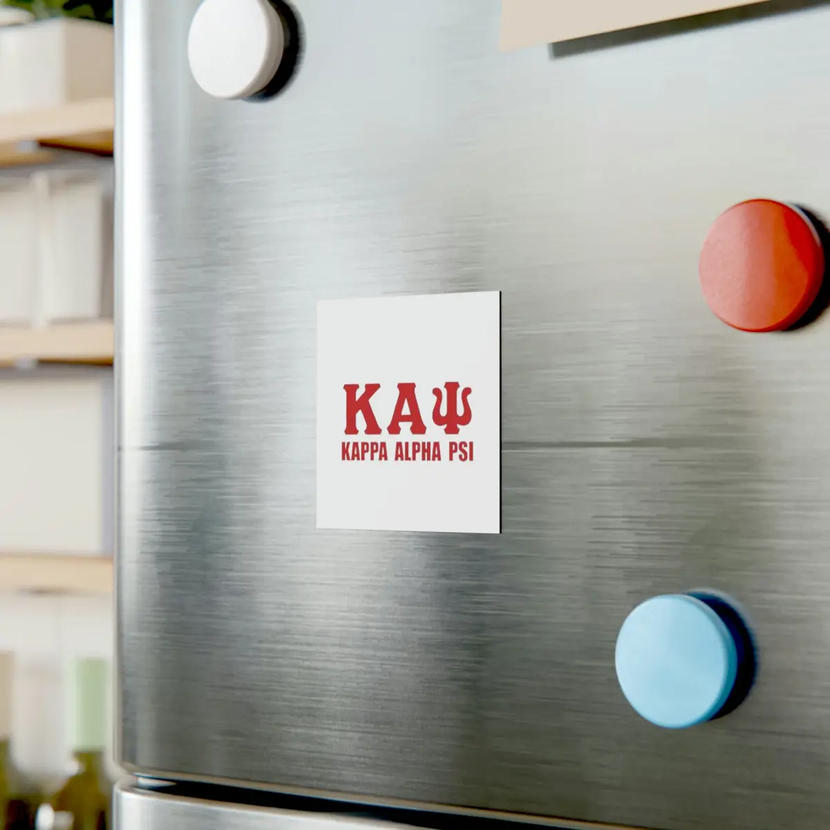 Kappa Alpha Psi Square Magnet 1