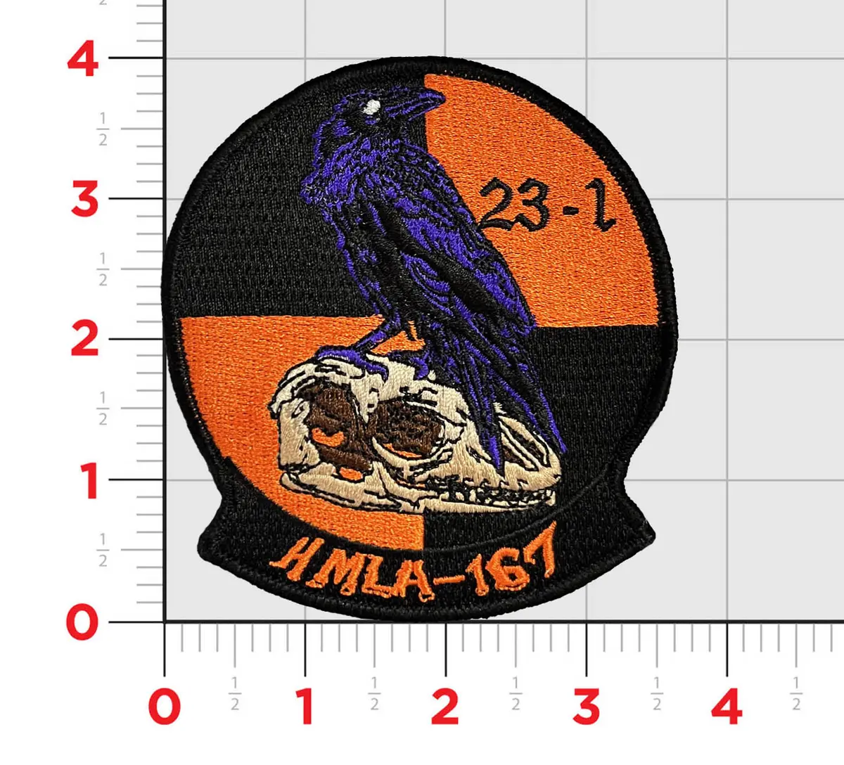 Official Hmla-167 Raven Det 23-1 Patch 1