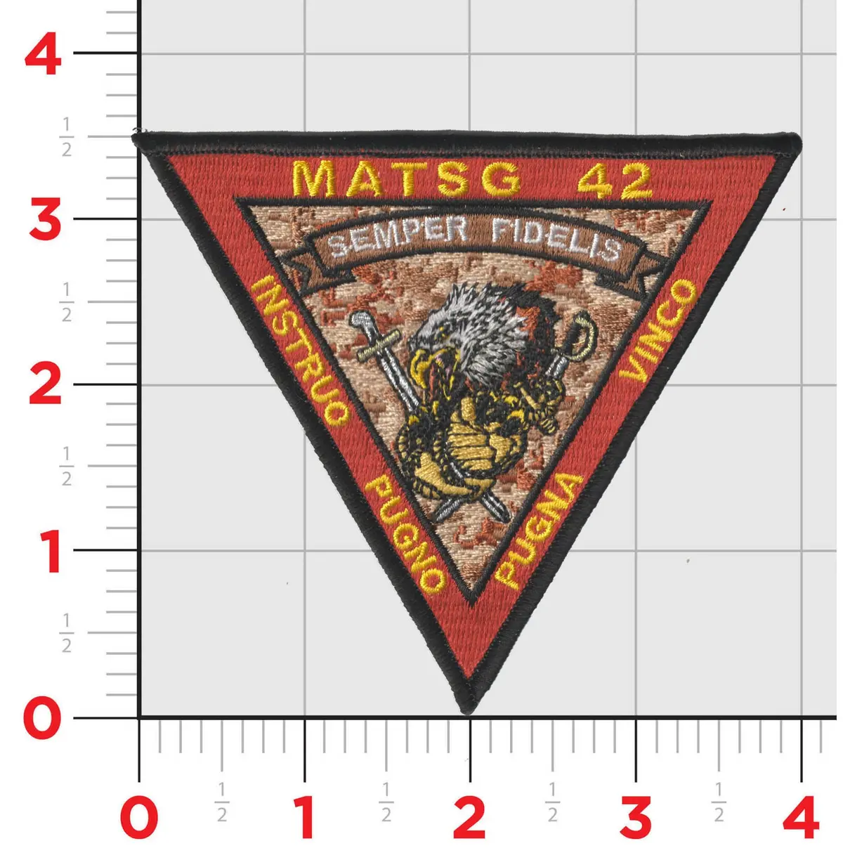 Officially Licensed Marine Aviation Training Squadron Matsg-42 Patch 1