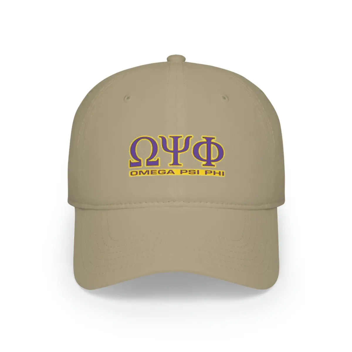 Omega Psi Phi Low Profile Baseball Cap 1