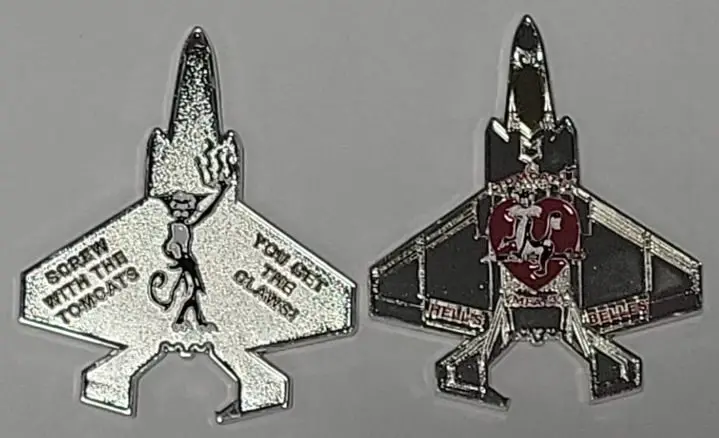 Official Vmfa-311 Tomcats F-35 Coin 1